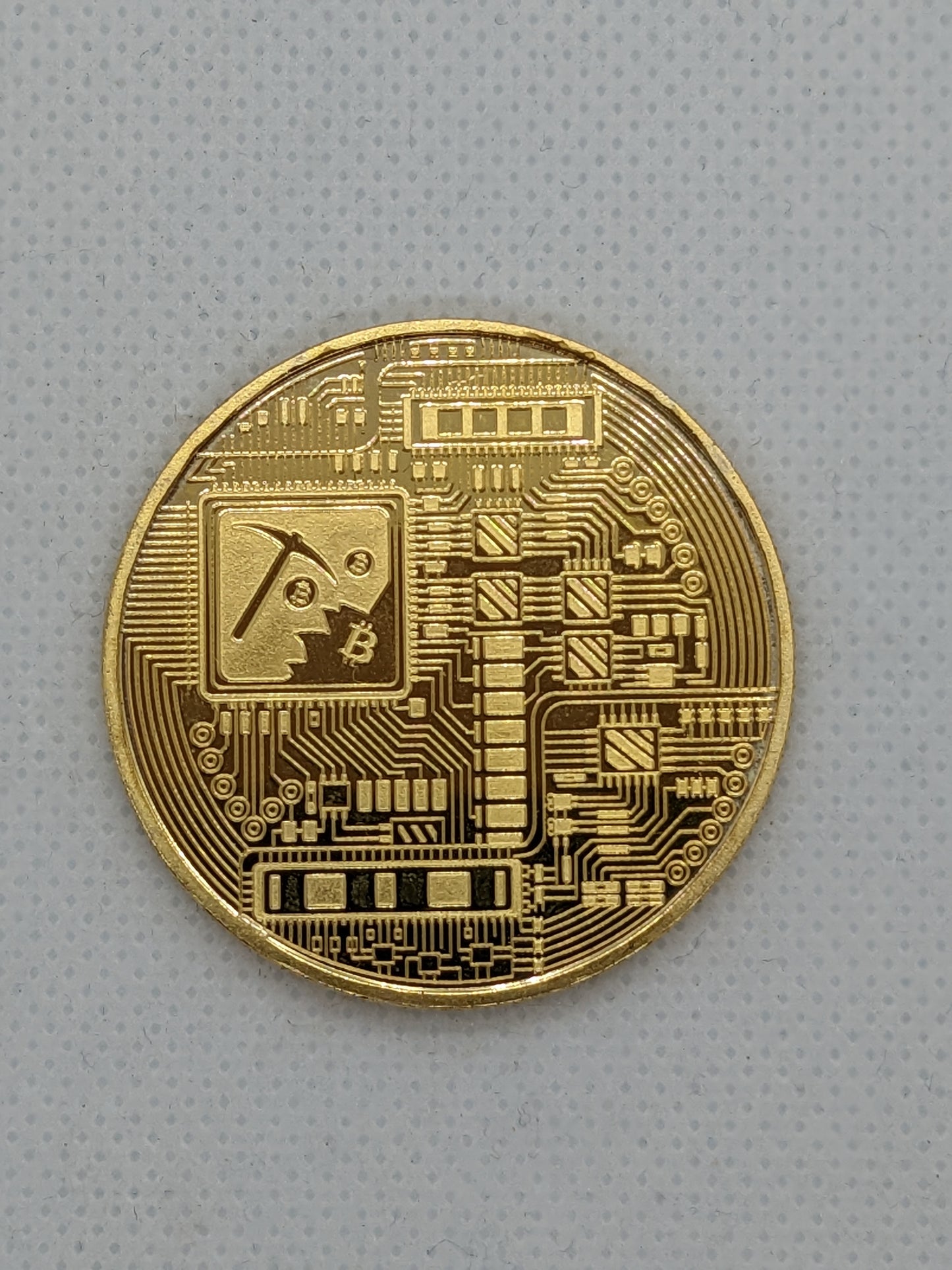 Bitcoin Collectable Coin (Gold Colour)