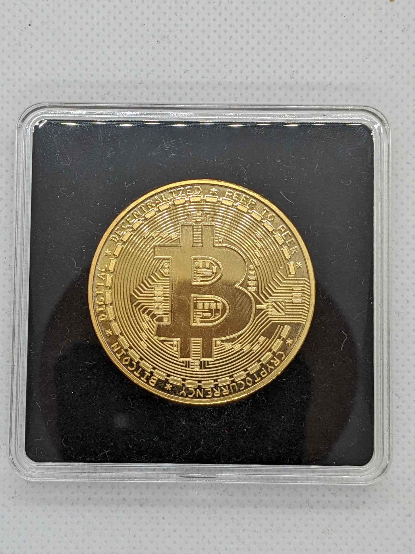 Bitcoin Collectable Coin (Gold Colour)